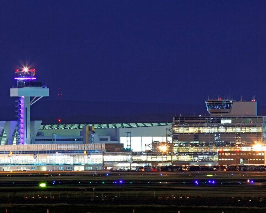 Sistemas de seguridad para el aeropuerto de Frankfurt