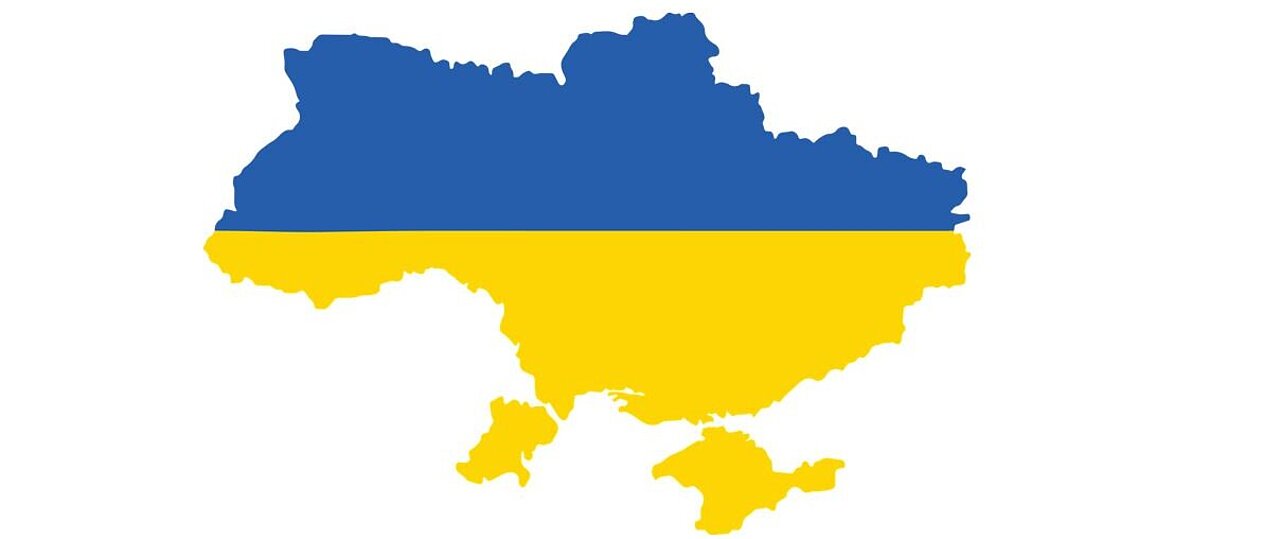 La bandera ucraniana